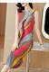 Ladies Abstract Printed Mid-Length Dresses Elegant Slim Casual Dress Miyake Pleated Office For Women O-Neck Sleeveless Female