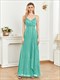 Elegant V-Neck Suspenders Evening Dress With Sequins