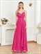 Elegant V-Neck Suspenders Evening Dress With Sequins