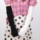 Fingerlose Handschuhe Über Ellenbogen Armstulpen Freizeit Ärmel Punk Weich Damen Goth Lolita Accessoires Handschuhe Fein Lang Gestrickt Damen