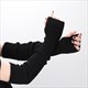 Fingerlose Handschuhe Über Ellenbogen Armstulpen Freizeit Ärmel Punk Weich Damen Goth Lolita Accessoires Handschuhe Fein Lang Gestrickt Damen