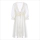 Fairy Floral Nightdress Pajama Night Gown For Women New Sheer Lace Mesh Princess Suspender Nightdress