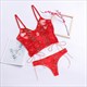 Schmetterling Applikation Damen Dessous Set - Sinnlich Große Größe BH Set