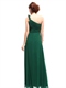 One-Shoulder-Brautjungfer-Kleid lang Chiffon