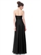 Langes Chiffon-Herzausschnitt-Brautjungfer-Kleid