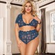 Underwear Women Set Lingerie Set Short Sleeve Lace Bralette Set Transparent High Waist Ensemble Sous Vehement Femme
