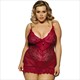 Pajamas Dress Night Gowns For Women Sleepwear Lace Embroidery Cutout Slip Nightdress Home Clothes 7Xl Plus Size