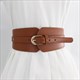 Mode Damen Breiter Elastischer Taillenbund Cinch Waist Stretch Band Mantel Ovale Dornschließe Gürtel Damen Kleid Kleidung Dekorieren