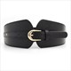 Mode Damen Breiter Elastischer Taillenbund Cinch Waist Stretch Band Mantel Ovale Dornschließe Gürtel Damen Kleid Kleidung Dekorieren