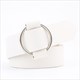 Vintage Wide Waist Belt With Round Buckle For Women