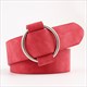 Vintage Wide Waist Belt With Round Buckle For Women