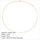 Minimalistische Schlangen Choker Halskette Edelstahl Hochzeit Party Geschenk