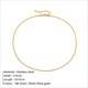 Minimalistische Schlangen Choker Halskette Edelstahl Hochzeit Party Geschenk