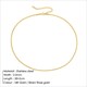 Minimalistische Schlangen Choker Halskette Edelstahl Hochzeit Party Geschenk