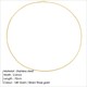 Minimalistische Schlangen Choker Halskette Edelstahl Hochzeit Party Geschenk