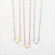 Kleine Herz Choker Halskette Goldfarbe Kette Kleiner Anhänger Bohemian Schachbrett Schmuck