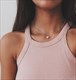 Kleine Herz Choker Halskette Goldfarbe Kette Kleiner Anhänger Bohemian Schachbrett Schmuck