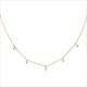 Handgefertigte Edelstahl Quaste Choker Halskette mit Imitat Perle