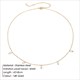 Handgefertigte Edelstahl Quaste Choker Halskette mit Imitat Perle