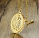 Woman Religious Vintage Style Guadalupe Catholic Church Virgin Mary Amulet Pendant Necklace Ornament