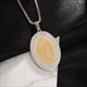 Woman Religious Vintage Style Guadalupe Catholic Church Virgin Mary Amulet Pendant Necklace Ornament