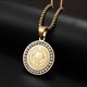 Woman Religious Vintage Style Guadalupe Catholic Church Virgin Mary Amulet Pendant Necklace Ornament