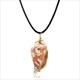 Hesiod Antique Gold Color Chain Summer Beach Jewlery Starfish Shell Pendant Necklace For Women