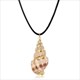 Hesiod Antique Gold Color Chain Summer Beach Jewlery Starfish Shell Pendant Necklace For Women
