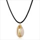 Hesiod Antique Gold Color Chain Summer Beach Jewlery Starfish Shell Pendant Necklace For Women