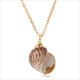 Hesiod Boho Conch Shells Necklace Sea Beach Shell Pendant Necklace Chain Jewelry For Women Collier Femme Shell Gold Color
