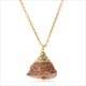 Hesiod Boho Conch Shells Necklace Sea Beach Shell Pendant Necklace Chain Jewelry For Women Collier Femme Shell Gold Color