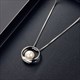 Accessoires Für Damen Hohl Runder Schmuck Set Perle Anhänger Halskette Ohrstecker Set Braut Valentinstag Geschenk Für Damen