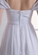 Weißes Chiffon-Prom-Kleid mit schulterfreiem Ausschnitt und Spaghettiträgern