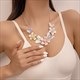 Bohemian Starfish Shell Pendant Necklace Jewelry Set