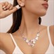 Bohemian Starfish Shell Pendant Necklace Jewelry Set