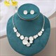 Bohemian Starfish Shell Pendant Necklace Jewelry Set