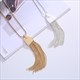 Long Chain Tassel Necklace Bohemian Statement Jewelry For Women