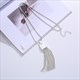 Long Chain Tassel Necklace Bohemian Statement Jewelry For Women