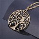 Fashion Drop Pendant Necklace Owl Tree Of Life Round Pendant Necklace Clavicle Chain Jewelry Zinc Alloy Luxury Women