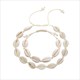 Nature Seashell Cowrie Charm Necklaces For Women Choker Rope Chain Bracelets Shell Necklace&Bracelet Bohemia Summer Jewelry Gift