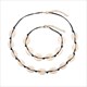 Nature Seashell Cowrie Charm Necklaces For Women Choker Rope Chain Bracelets Shell Necklace&Bracelet Bohemia Summer Jewelry Gift