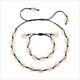 Nature Seashell Cowrie Charm Necklaces For Women Choker Rope Chain Bracelets Shell Necklace&Bracelet Bohemia Summer Jewelry Gift