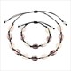 Nature Seashell Cowrie Charm Necklaces For Women Choker Rope Chain Bracelets Shell Necklace&Bracelet Bohemia Summer Jewelry Gift