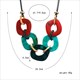 Classic Acrylic Necklace Piece Collars Fashion Jewelry Accessories N035 Marble Original For Women