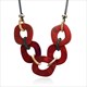 Classic Acrylic Necklace Piece Collars Fashion Jewelry Accessories N035 Marble Original For Women