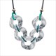 Classic Acrylic Necklace Piece Collars Fashion Jewelry Accessories N035 Marble Original For Women