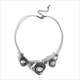 Retro Black Leather Rope Choker Necklace With Leaves, Feather, Butterfly & Heart Charms