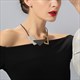 Irregular Geometric Metal Pendant Necklace For Women Fashion Choker Collar Party Statement Jewelry
