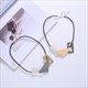 Irregular Geometric Metal Pendant Necklace For Women Fashion Choker Collar Party Statement Jewelry
