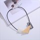 Irregular Geometric Metal Pendant Necklace For Women Fashion Choker Collar Party Statement Jewelry